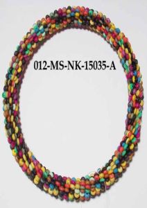 Multi Colour Bone Necklace