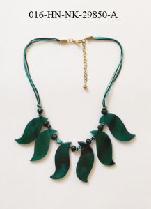 Horn Beaded Necklace