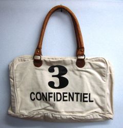 Beige Confidential Stylish Bag