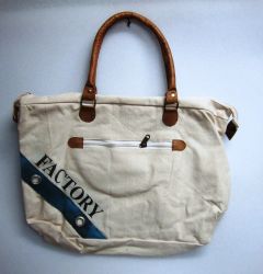 White Factory Bag