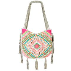 Heavily Embroidered Shoulder Bag