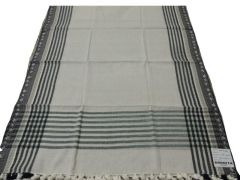 ArnNita Grey & Black Scarf