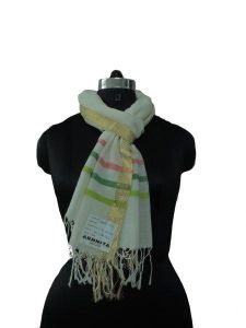 ArnNita White Scarf