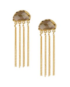 Golden Smokey Earrings 