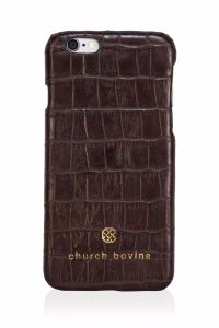 Croco Brown Mobile Case