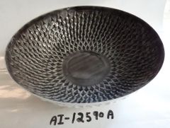 Grey Bowl Embossed