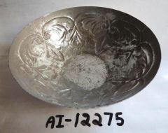 Silver Painted Bowl Embossed