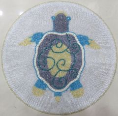 Turtle Beaded Placemat