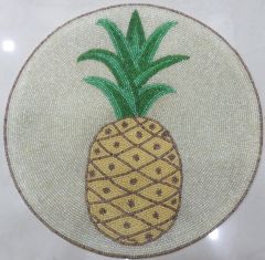 Pineapple Beaded Placemat
