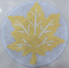 Maple Leaf Beaded  Placemat