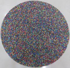 Multi Colour Beads Placemat 