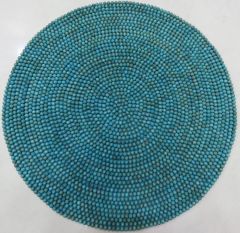 Teal Bead Placemat