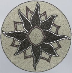 Star Design Beaded Placemat
