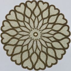 Beaded Flower Placemat