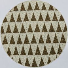 Pyramid Design Beaded Placemat