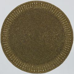 Stripe Golden Border Placemat