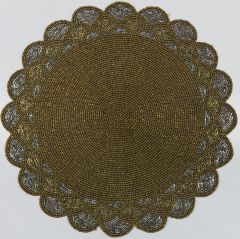 Scallope Golden Placemat