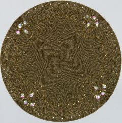 Gold Placemat- 1 Piece