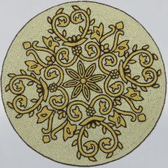 Center Flower Placemat