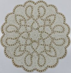 Scallop Pearl Border Placemat