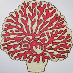 Tree Placemat Pink Ivory