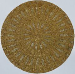 Gold Mix Round Placemat