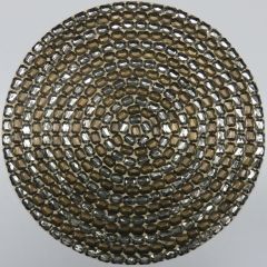 Silver Gold Mix Round Placemat