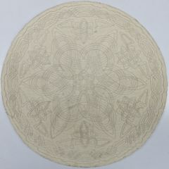 Ivory Threaded Design Placemat