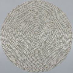Ivory Colour Beaded Placemat