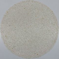 Ivory Colour Beaded Placemat