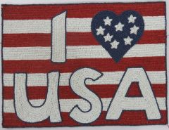 I Love USA Placemat