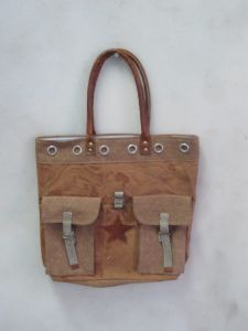 Bronze Color Hand Bag
