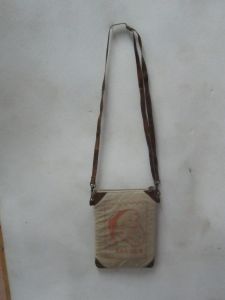 Tan Santa Sling Bag