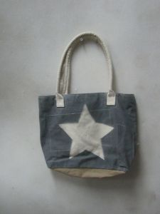 Grey Star Hand Bag