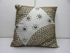 Corners Beaded Cushion Cover