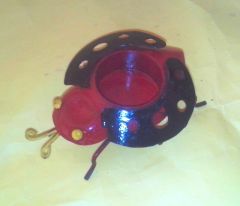 Lady Bug Candle Holder