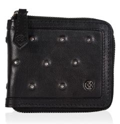 Peppered Zip Wallet