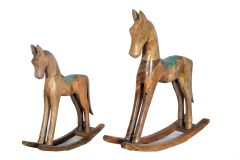 Wooden Rocking Horse - Small Set/2