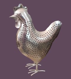 Chrome Finished Decorative Pullet