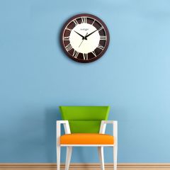 Random Carvy Roman (Glass Covered) Wall Clock