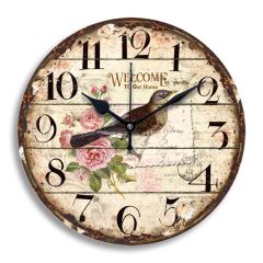 Sparrow Wooden Wall clock