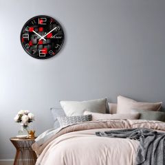 Random Black Diamond Wall Clock  
