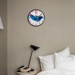 Random Colorful Parrot Wall clock