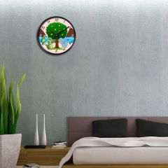 Random Happy Friends Wall Clock