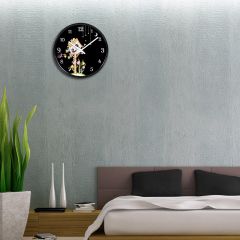 Random Smiley Wall Clock