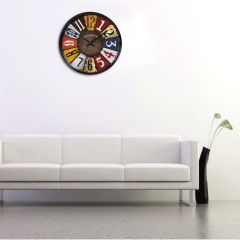 Random Colors  Wall Clock