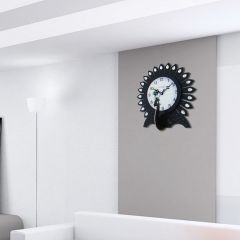 Random Dancing Peacock 12"(Medium) Wall Clock