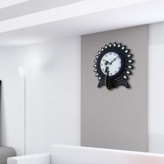 Random Dancing Peacock 15"(Big) Wall Clock