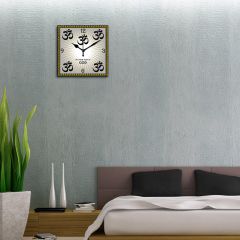 Hari Om Wooden Wall Clock