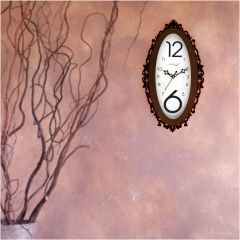 Ovi - Brown Wall Clock